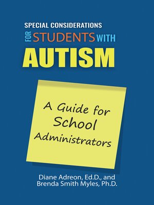cover image of Special Considerations for Students with Autism
